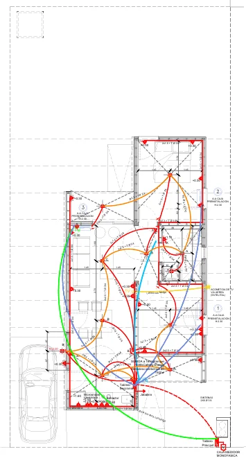 Plan réseaux électriques